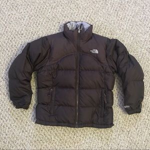 RESERVED North Face Girls M Down Puffy Jacket 600